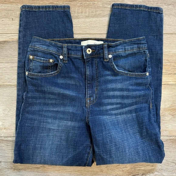 Ella Moss- Ladies High Waisted Straight Leg Denim Jean 5 Pocket Design Size 8/29 - Picture 1 of 9